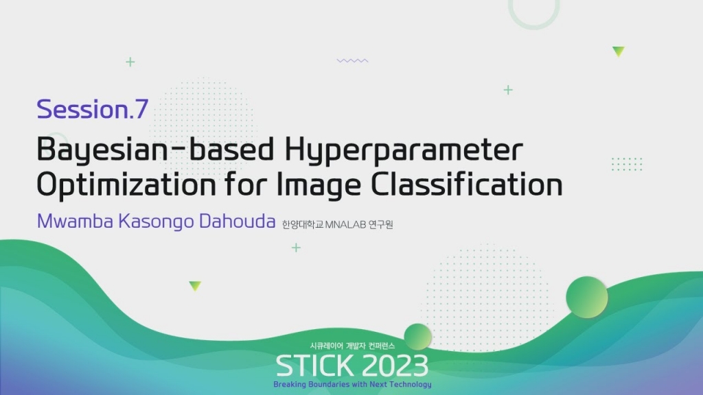 [STICK 2023] Bayesian-ba<x>sed Hyperparameter Optimization for Image Classificat...
